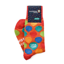 Charger l'image dans la galerie, Chaussettes Je mange local... C'est le pied!